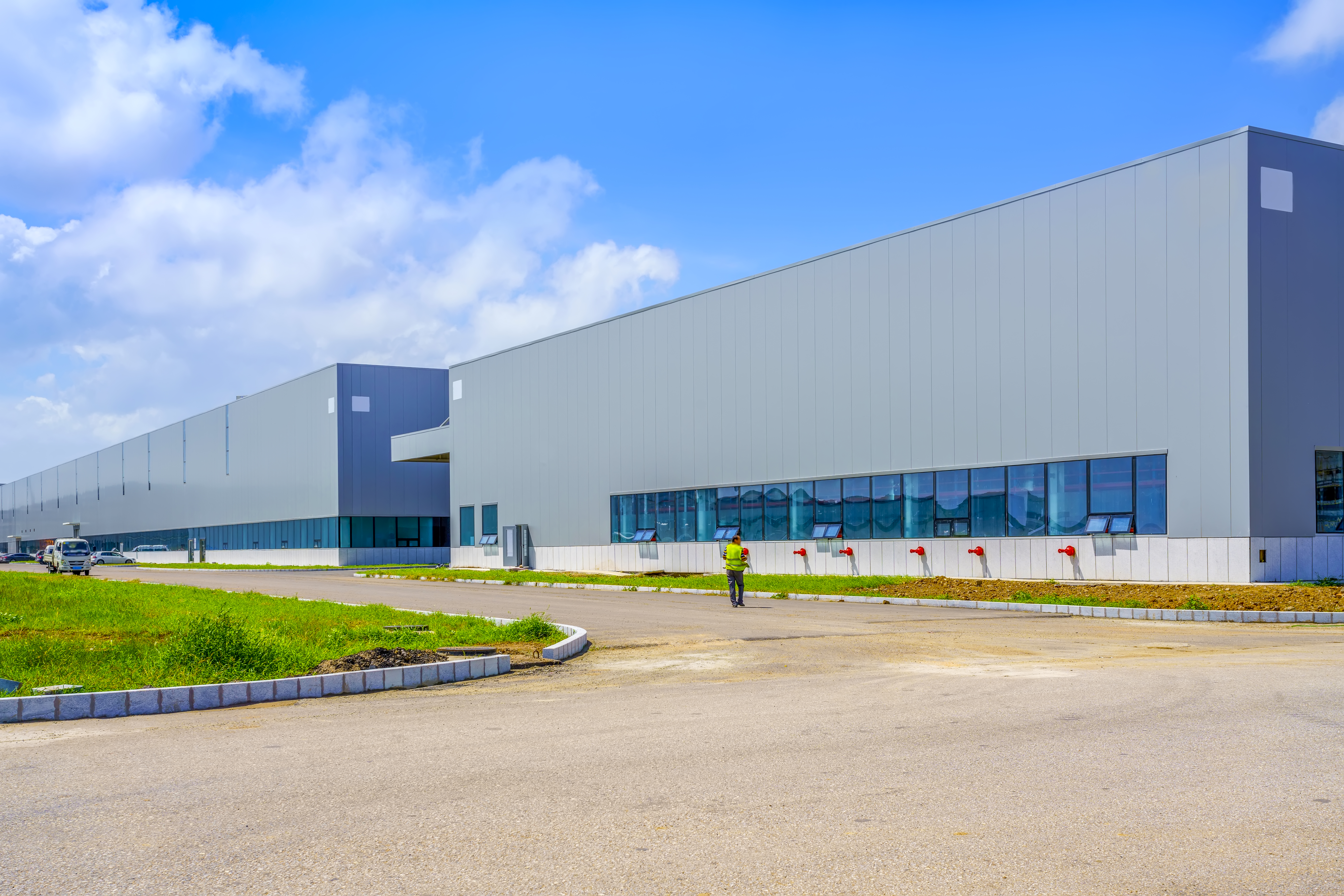 Factory Entrance Facing East